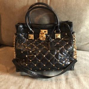 Michael Kors Black Satchel.